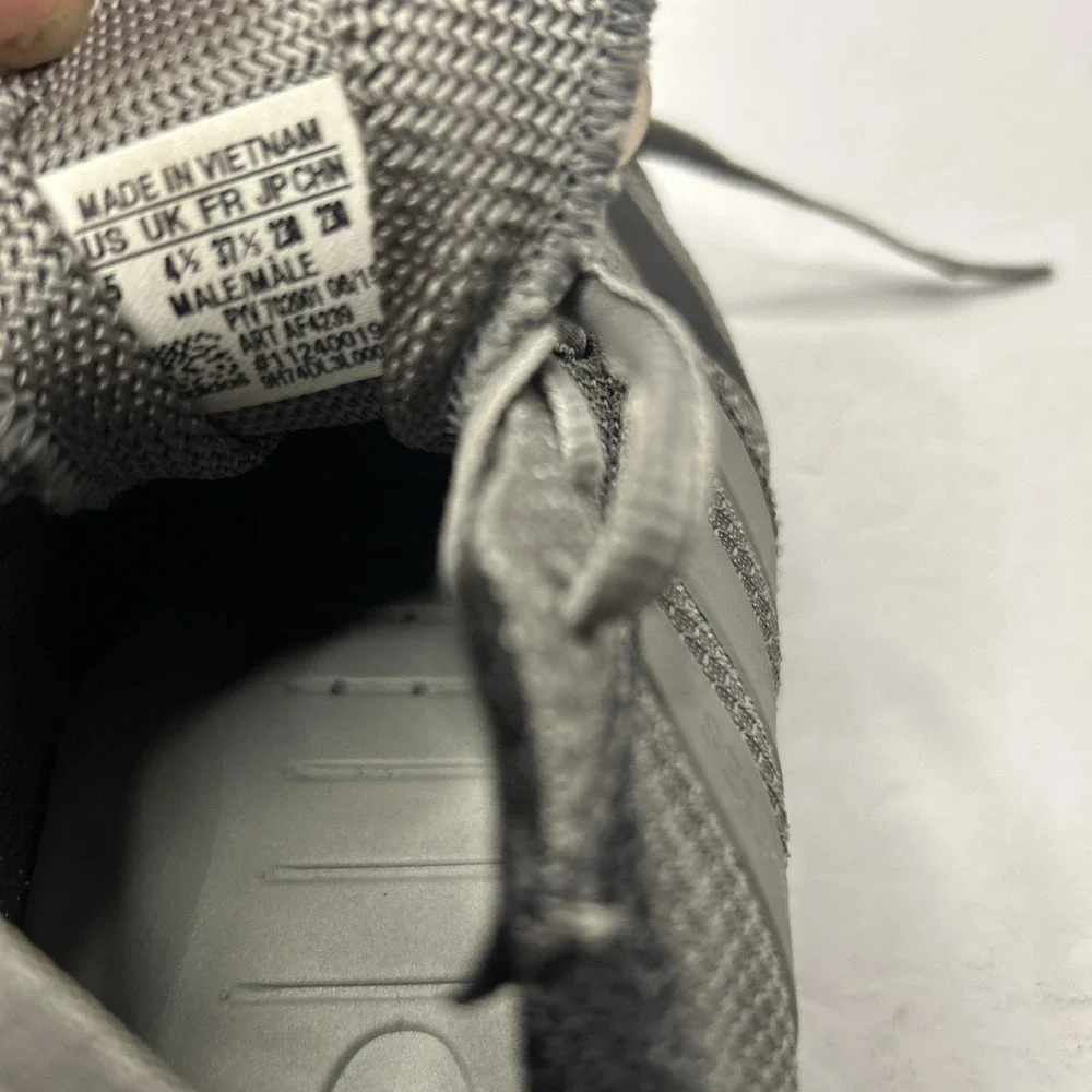 Adidas Continental Grey  3 Stripes Male US Size 5